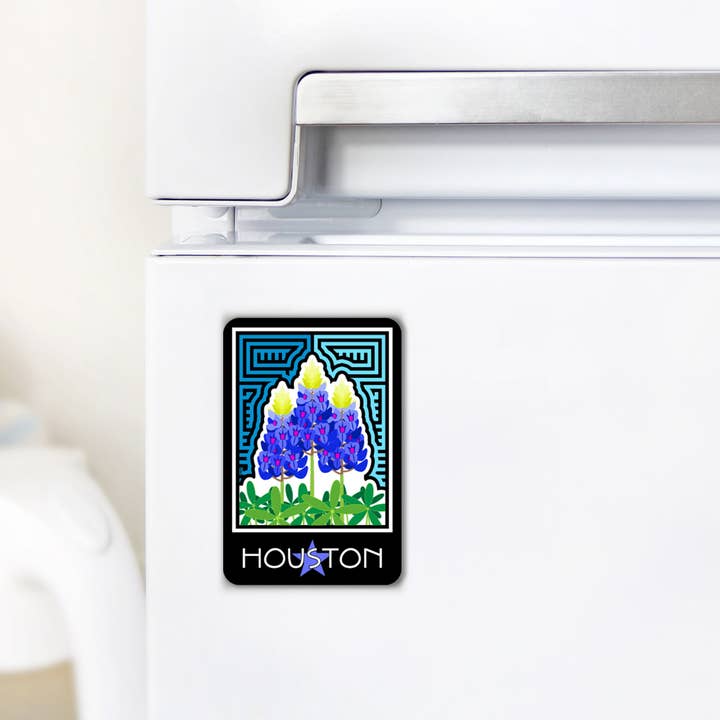 Papermolas - Wholesale Magnet - Magnet - Bluebonnets1