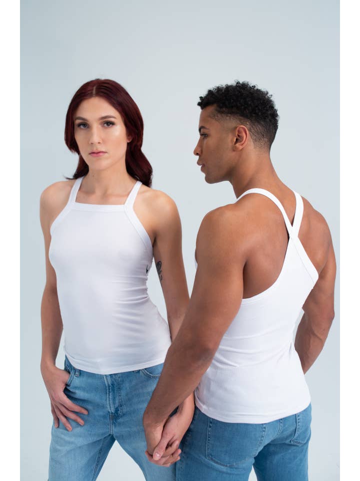 FANG - Wholesale Tank Top - Women's - Essential Racer Back Ribbed Tank12