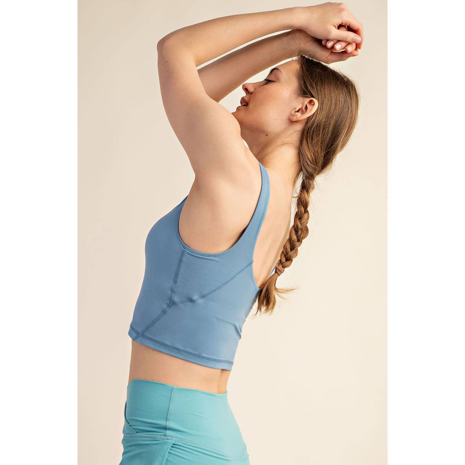 Rae Mode - Wholesale Athletic Top - Women's - V NECK YOGA TOP46