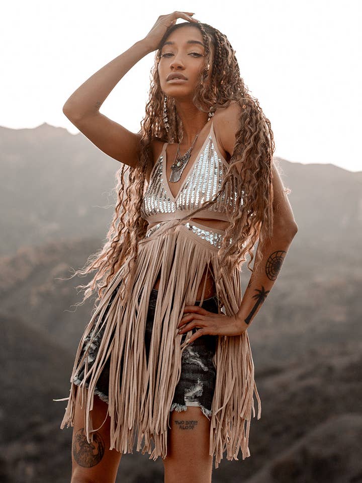 Yael Top in Zilver voor wholesale door Joyfolie