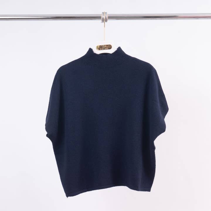 Cecile Wang - Wholesale Knit Sweater - Women's - Sleeveless high-neck top YF570336