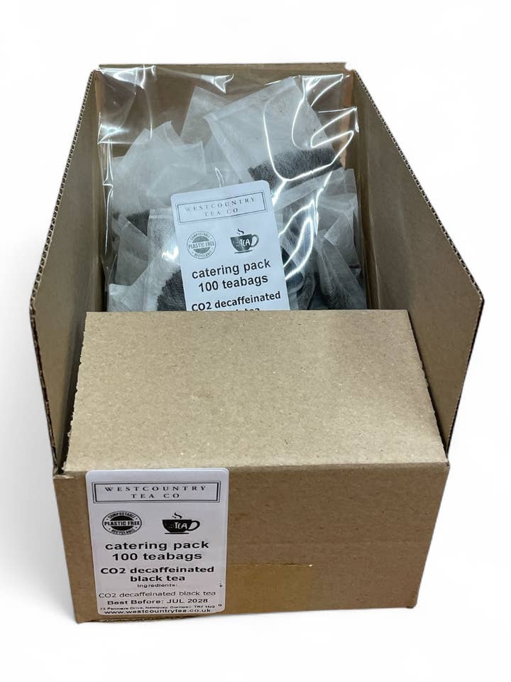 100 x Catering Decaffeinated Tea - Time Out Tea Bags for wholesale by Westcountry Tea Co.