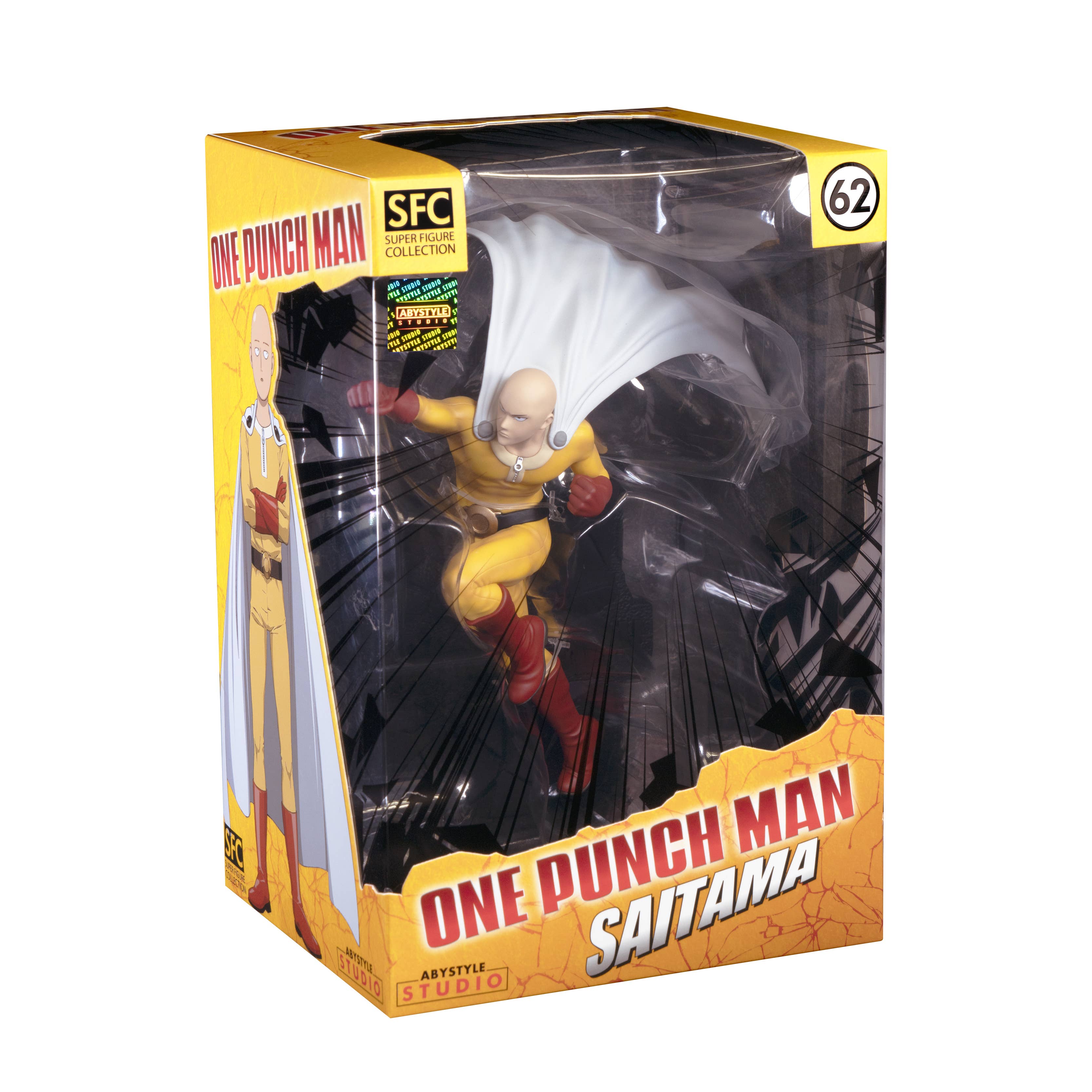 ABYstyle - Wholesale Decorative Figurine - ABYstyle Studio One Punch Man Saitama 6.3" Tall SFC Collecti9