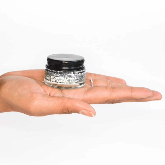 Projekt Glitter 11 UG – wholesale Kroppsglitter/skimmer – Glittergel (Silver)2