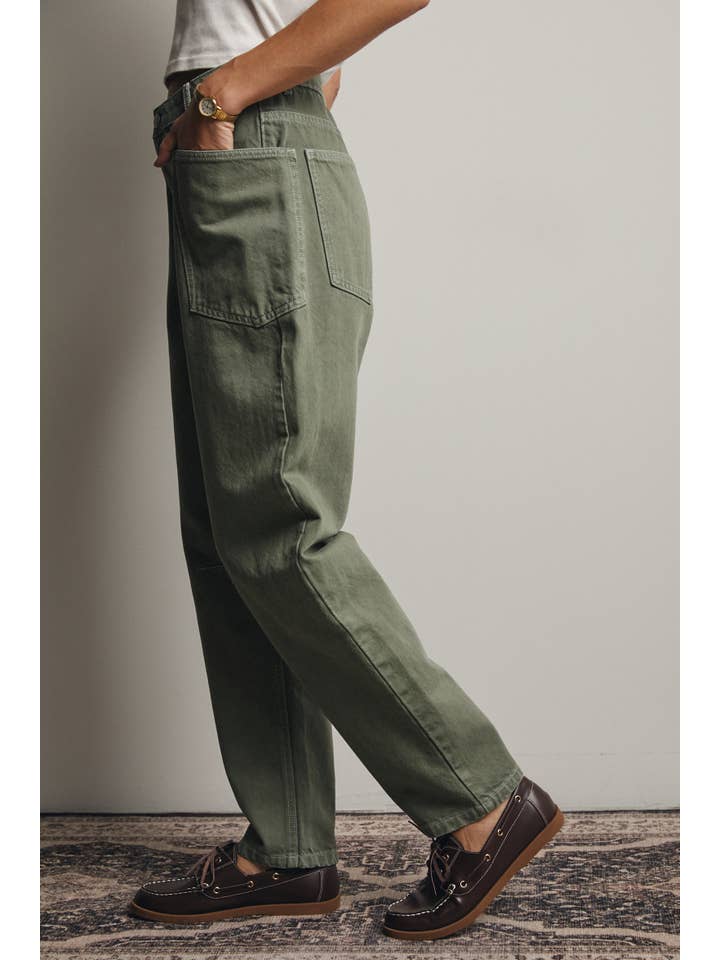 Forte - Wholesale Jeans - Women's - High Rise Barrel Utility Jeans FP0004 5