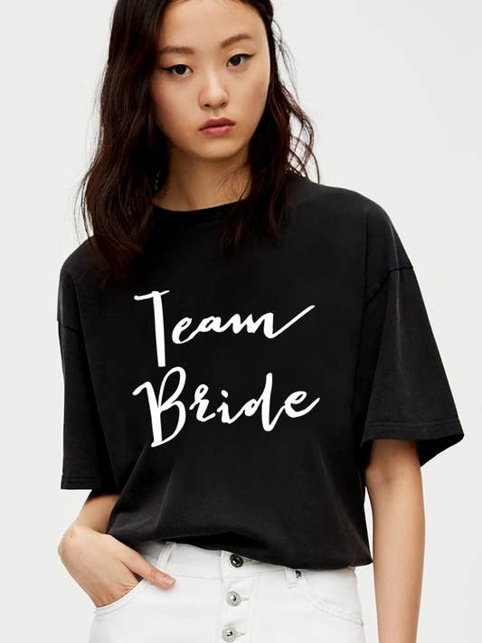 Team Bride Tee for wholesale by DOTCOM