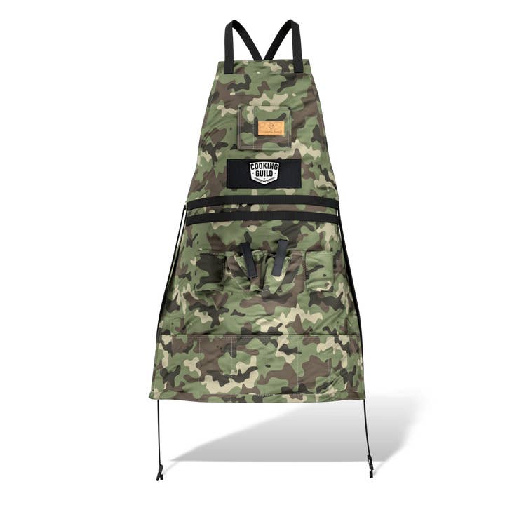 The Cooking Guild - Wholesale Apron - Camo Cotton BBQ Utility Apron