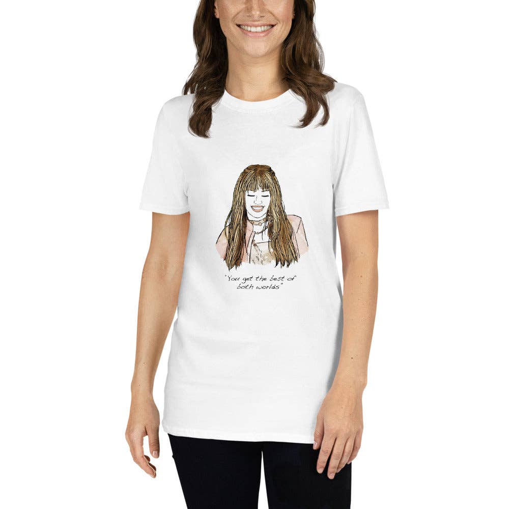 El loco del Pelo Rizo - Venta al por mayor Camiseta serigrafiada - Mujer - Camiseta  Hannah Montana2