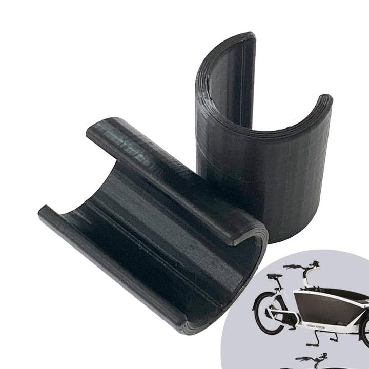 Moin minis set of 2 spacers for bicycle racks for Urban Arrow Family & Shorty cargo bikes Protects rubber bumpers for wholesale by Mixcover GmbH