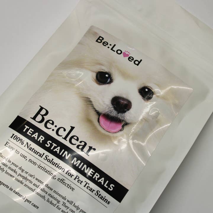 BeLoved, Natural Dog Grooming Products. - Wholesale Pet Supplement - Cat/Dog - Be:Clear - Tear Stain Prevention Minerals