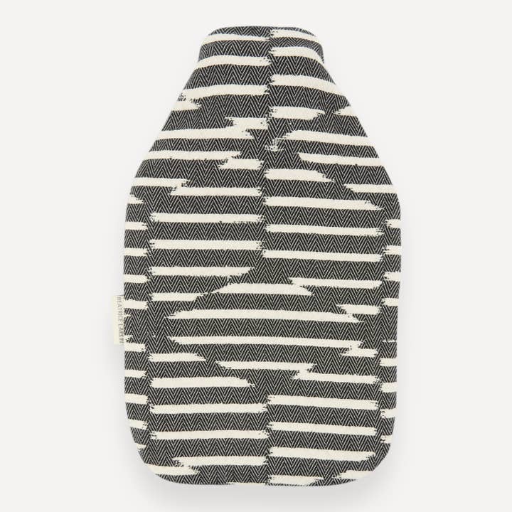 Block Dark Hot Water Bottle for wholesale by Beatrice Larkin