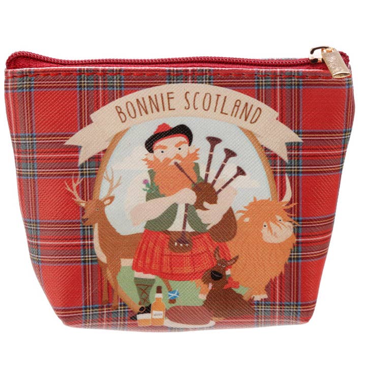 Puckator Ltd - Wholesale Coin Purse - Unisex - Bonnie Scotland PVC Purse