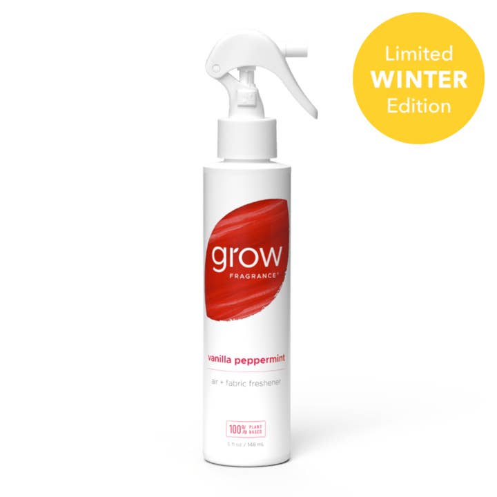 Vanilla Peppermint Air + Fabric Spray for wholesale by Grow Fragrance