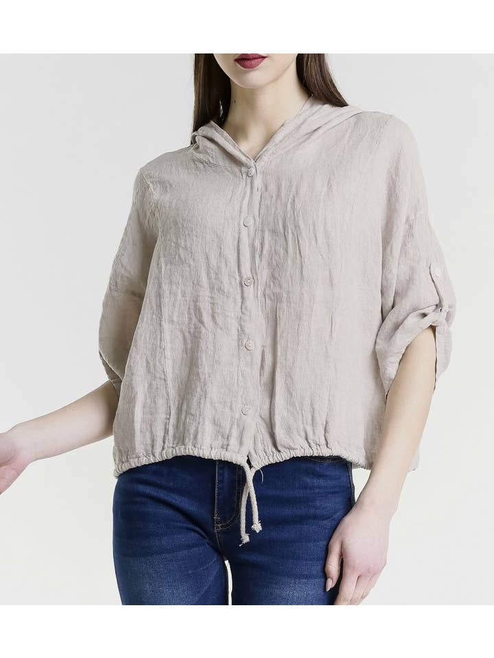 sole - Wholesale Jacket - Women's - linen jacket1