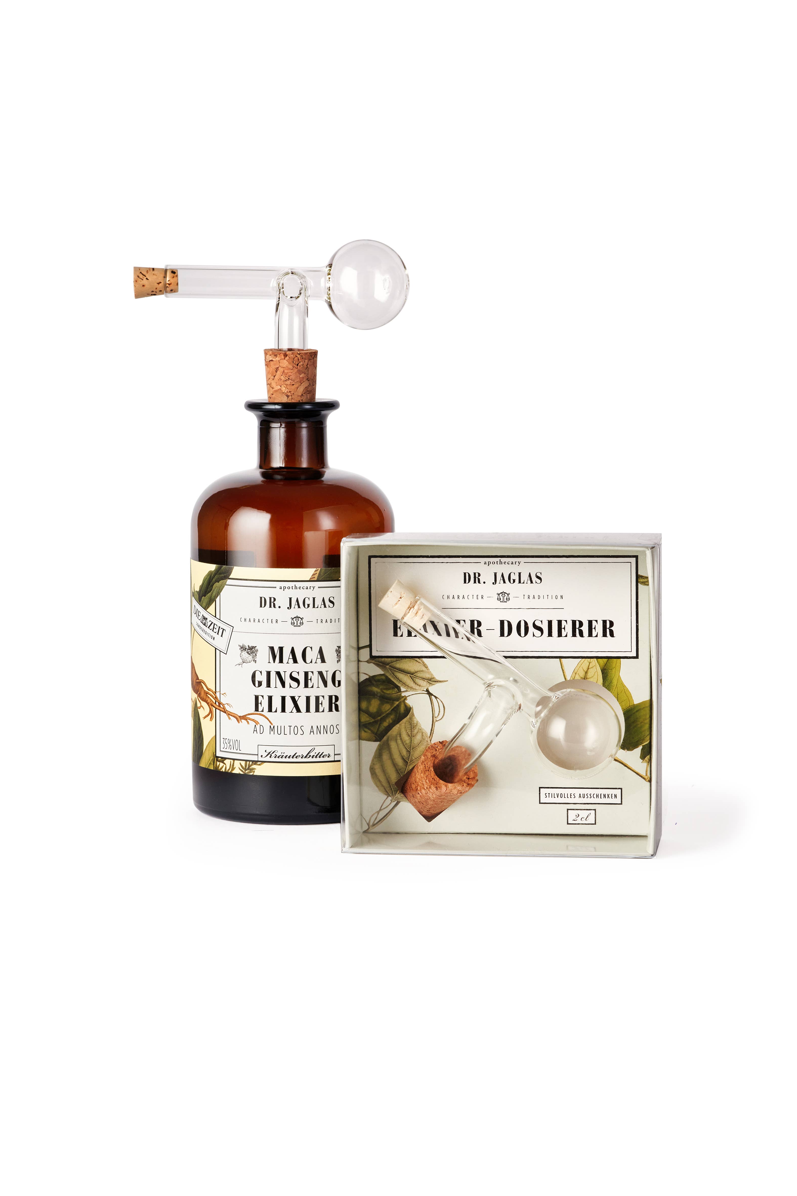 Dr. Jaglas - Wholesale Decanter - pourer, + design gift box, 2 cl, mouth-blown4