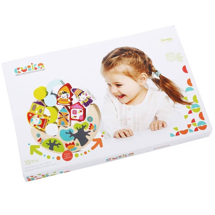 Balance Toy Happy Dwarves Promotes Active Play Motor Skills for wholesale by Wooden Toys