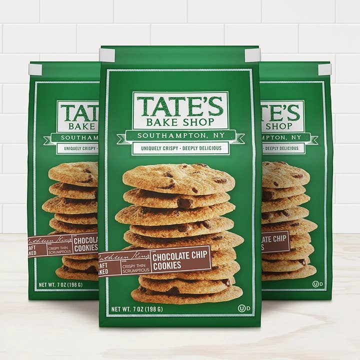 Tate's Bake Shop - Wholesale Cookie - 12ct - 7oz Chocolate Chip Cookies