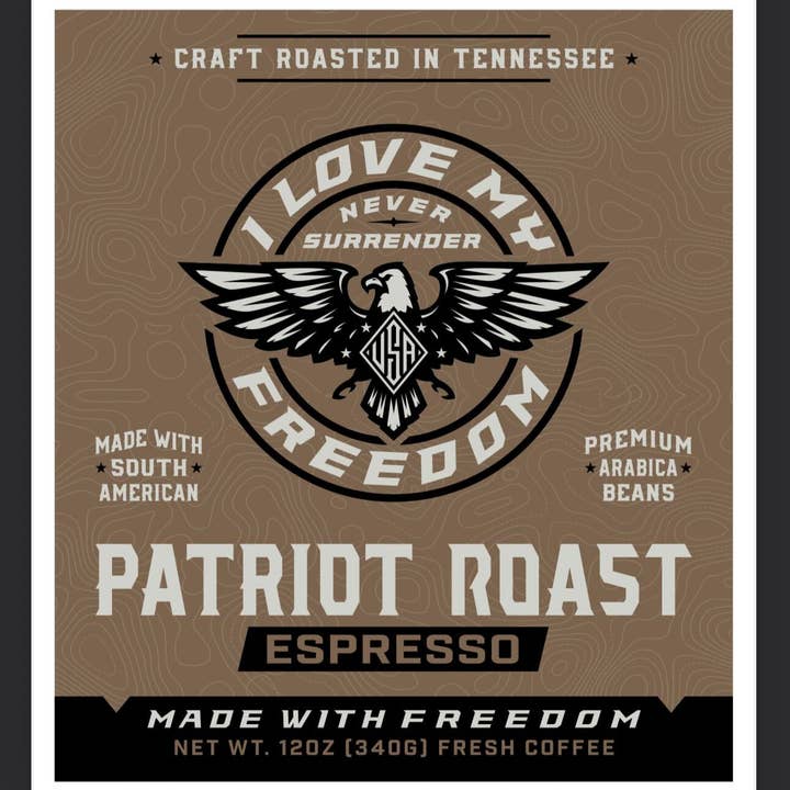 Espresso Roast K-Cups for wholesale by I Love My Freedom