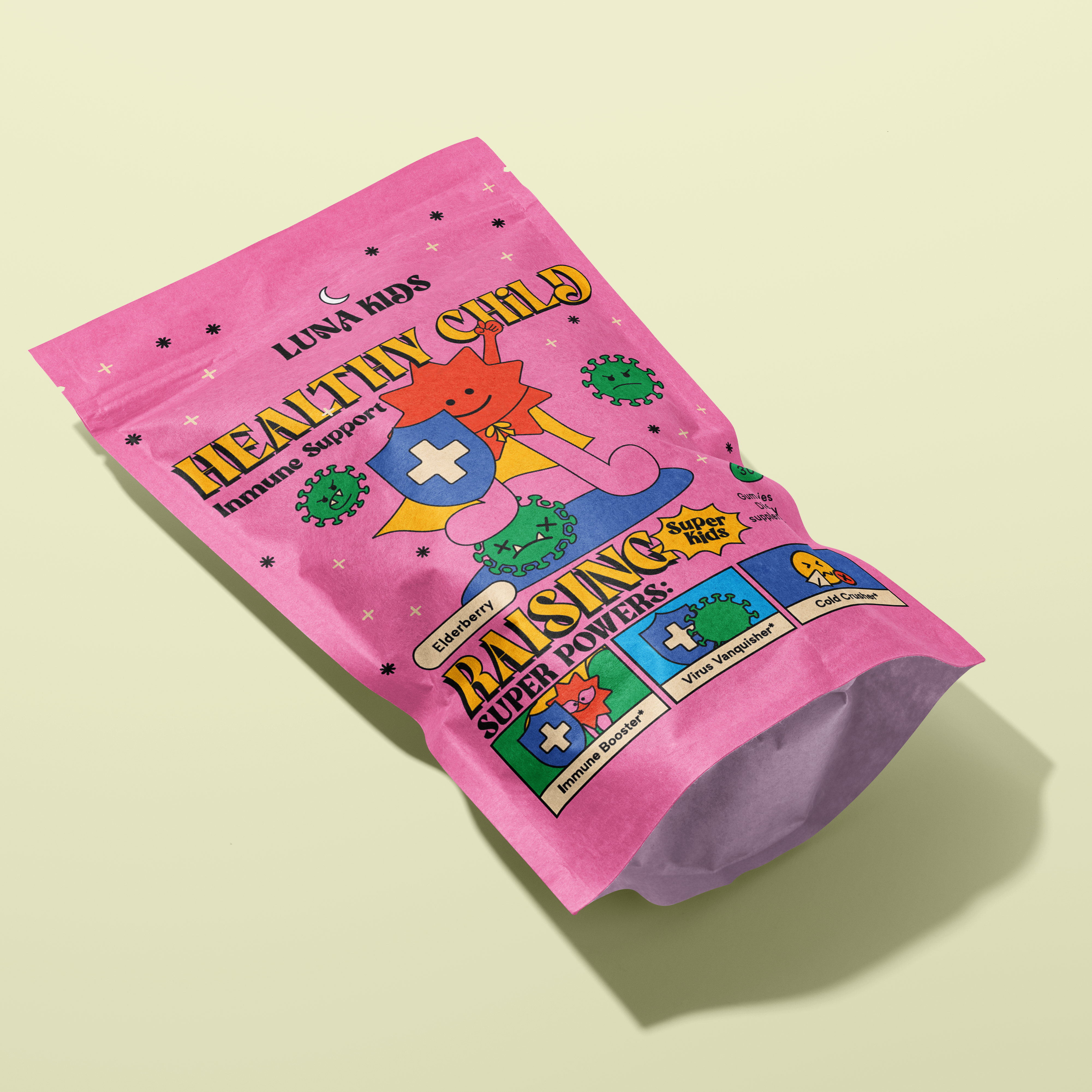 SubLuna - Wholesale Oral Supplement/Vitamin - Healthy Child: Immune and Illness Gummy2