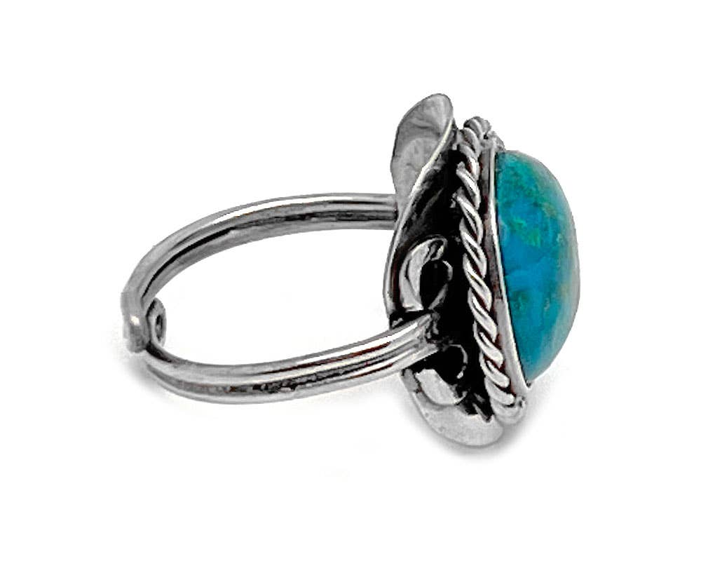 Pichincha - Wholesale Cocktail/Statement Ring - Semi Precious Stone Assorted Shape Adjustable Metal Ring5