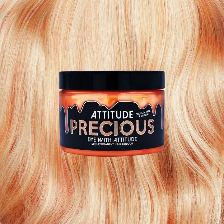 Attitude Hair Dye - Wholesale Hair Dye - Precious Pastel Peach Hair Dye - Vegan, cruelty-free1