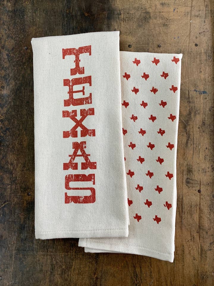 Texas - Kitchen Towel for wholesale by SOUTHERN FRIED DESIGN BARN