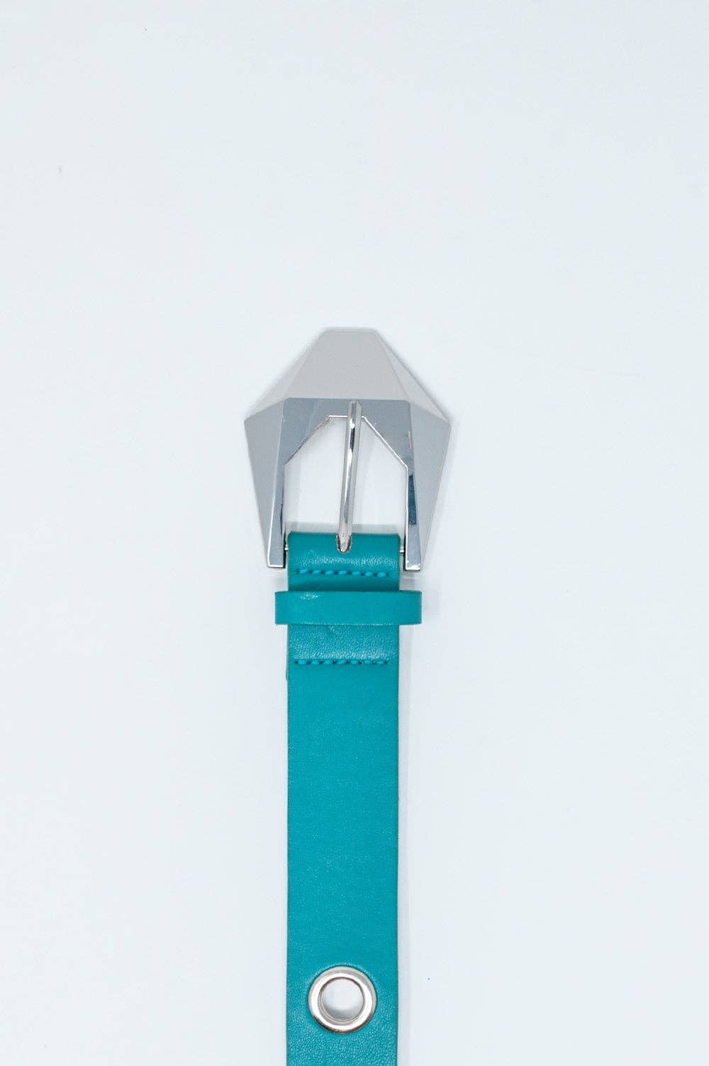 Groen Groene jeansriem met oogjes voor taille en heupen voor groothandel op Faire2