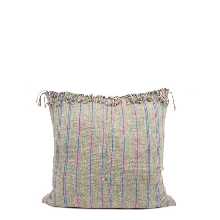 Coussin tissé à la main Defne pour la vente par H+E Goods Company