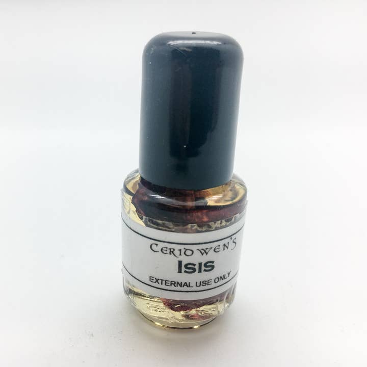 Huile d'Isis - chakra à cœur ouvert, magie sacrée pour la vente par Ceridwen’s