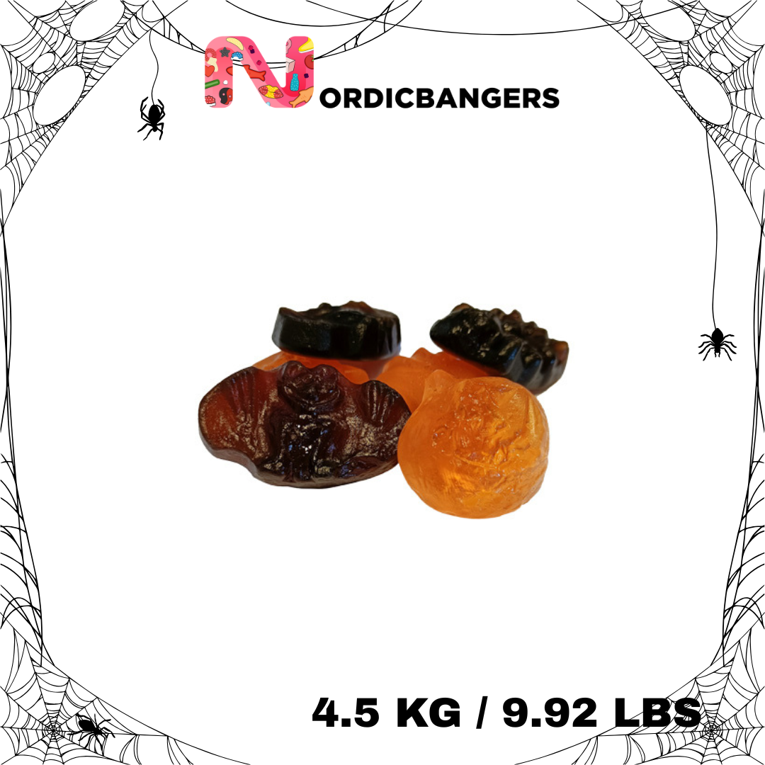 Nordicbangers - Swedish Candy Supply - Wholesale Gummy - Svenskt halloween-godis - The Aroma Halloween Mix0
