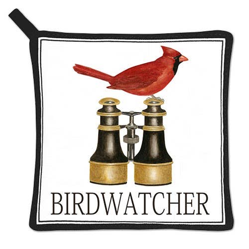Potholder 21-499C Birdwatcher Cardinal for wholesale by Alice's Cottage
