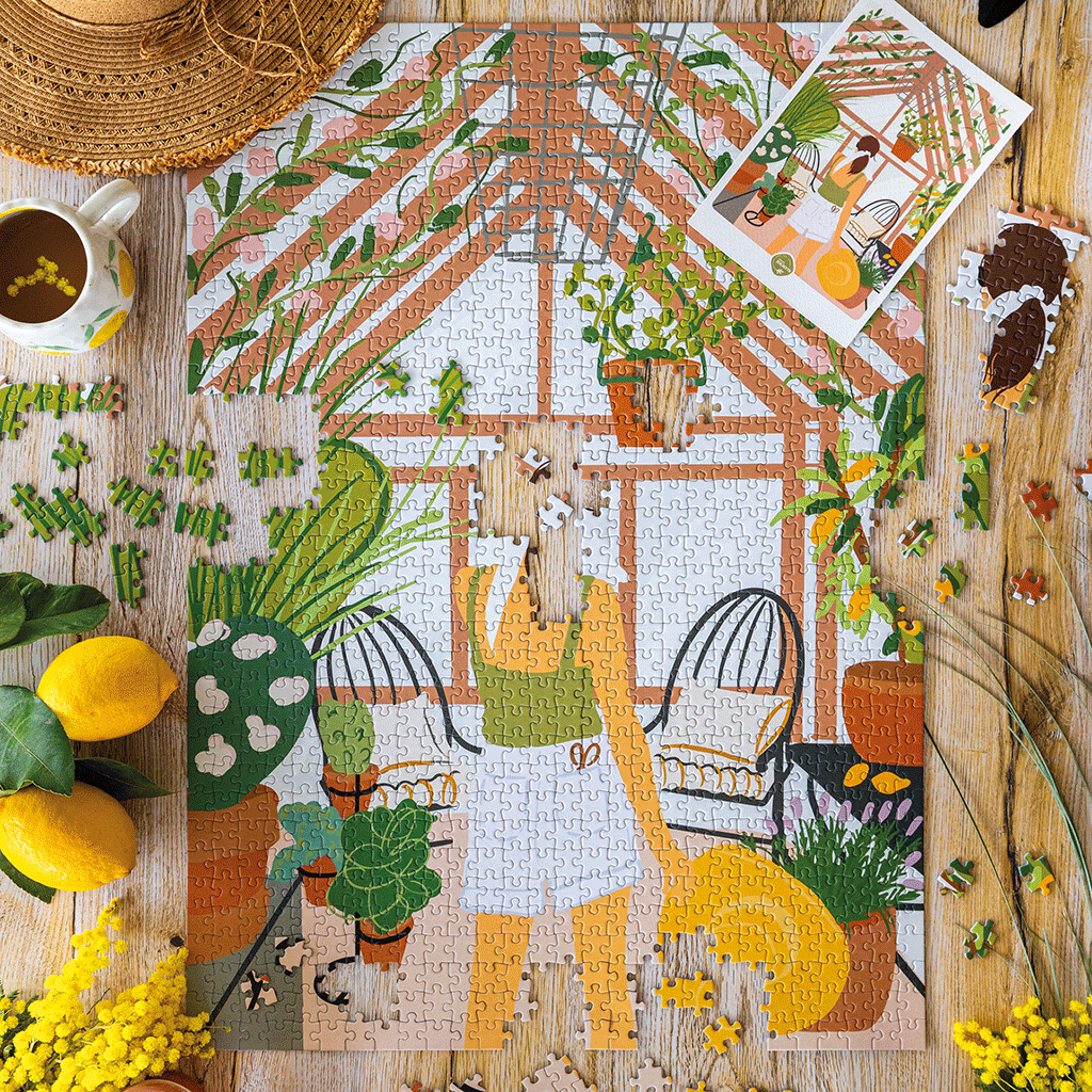 Maison Joliette - Vente Puzzle – adulte - Puzzle 1000 pièces Un dimanche à la campagne4