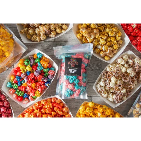 Miller's Gourmet Popcorn - Wholesale Popcorn - Cotton Candy Popcorn