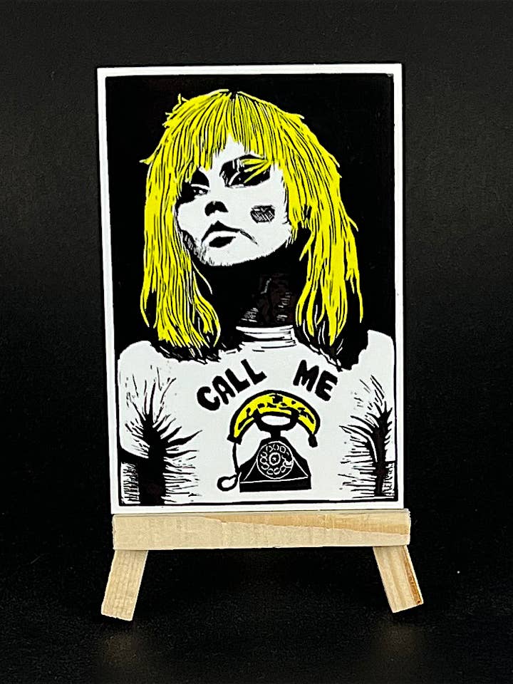 Blondie - sticker for wholesale by Pixel Palmer