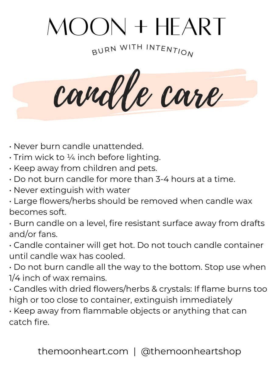 The Moon+Heart - Wholesale Jar/Filled Candle - Light me for a BJ Candle | Cool Candles | Aesthetic Candles | Manifestation Candles | Intention Candle9