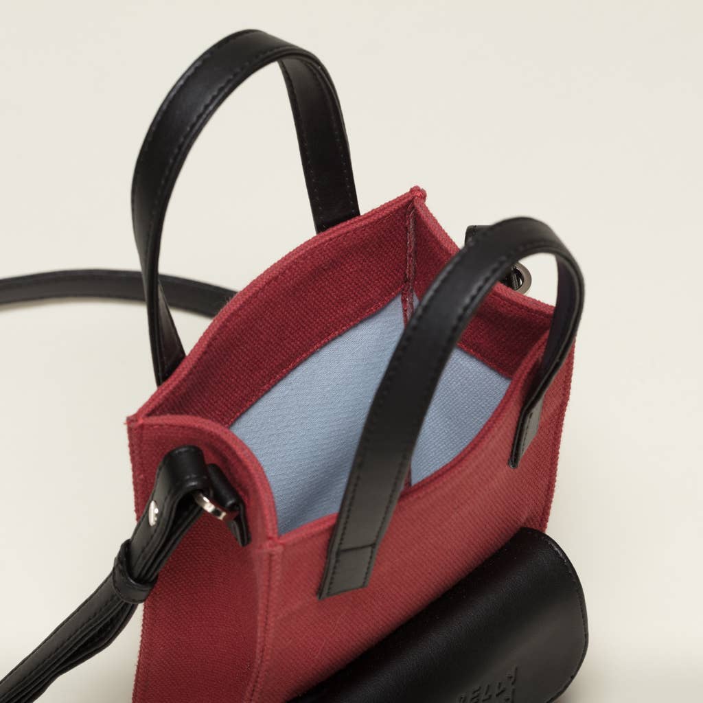 SARELLY SARELLY – Engroshandel Tote bag - Dame – Mini Cargo Tote - Kaktuslæder & lærred12