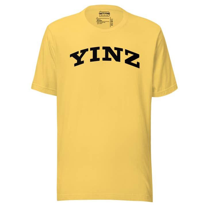 Yinzylvania - Wholesale Screen Printed T-Shirt - Unisex - YINZ - Collegiate4