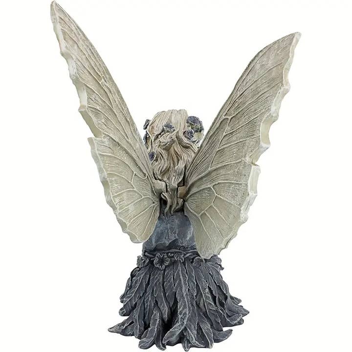 Magnifique Hearts - Vendita all'ingrosso Ornamenti/decorazioni per esterni - Statua Fata con Ali d'Angelo per Giardino Miniatura 14 cm4
