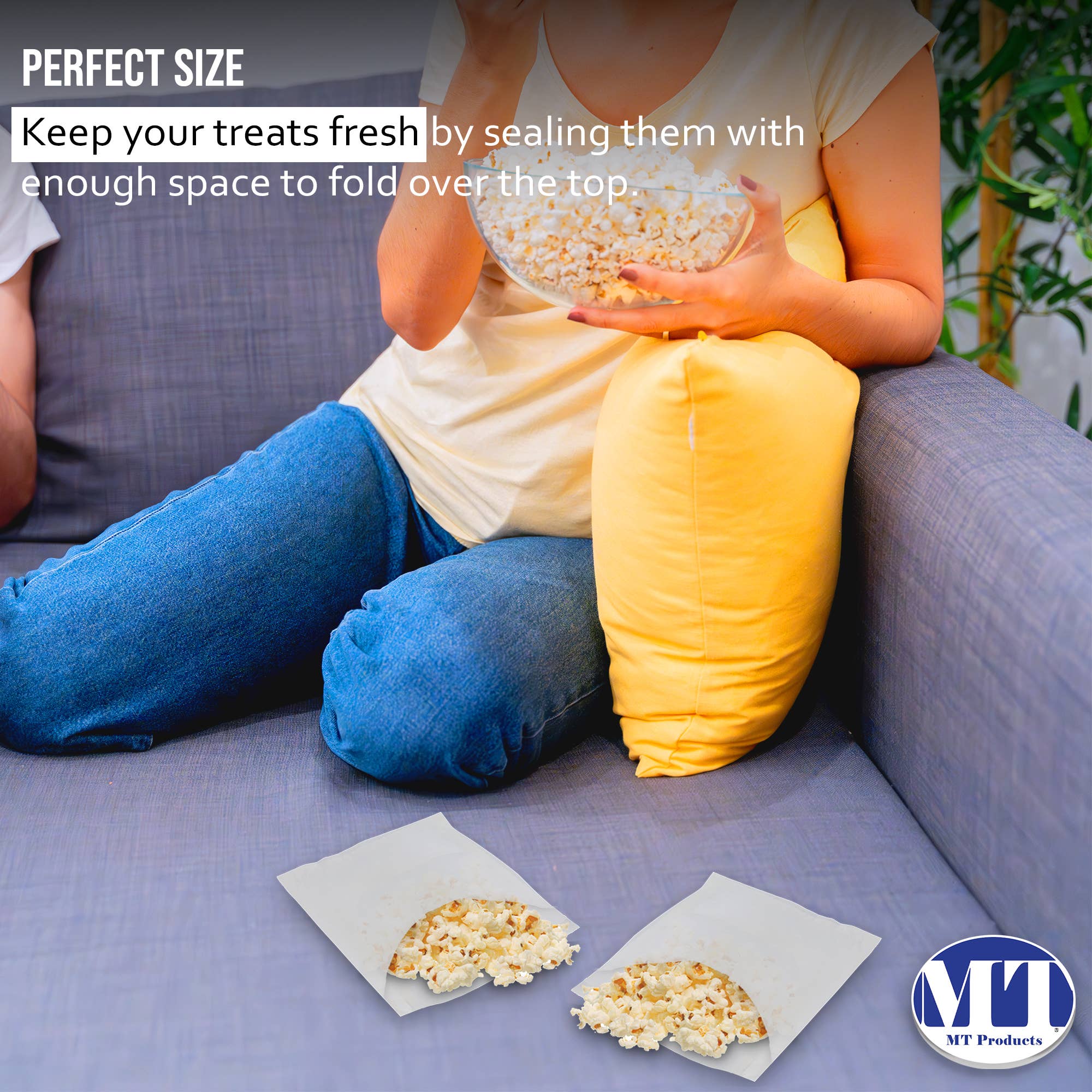 MT Products - Wholesale Food Storage Wrap/Bag - MT Products White Wax Paper Sandwich Bags/Bakery Bags4