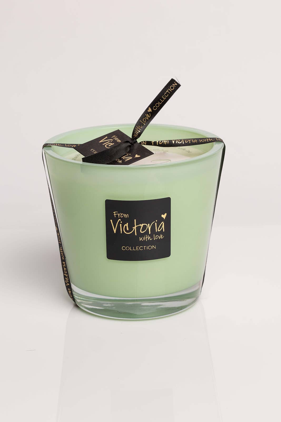 VictoriaWithLove - Wholesale Novelty Candle - Glossy Mint Scented Decorative Candle - Design