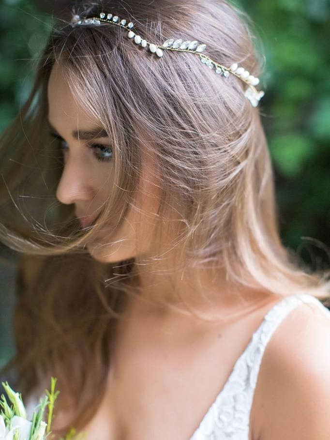 INDIA VOLLEDIGE HALO voor wholesale door Brides & Hairpins