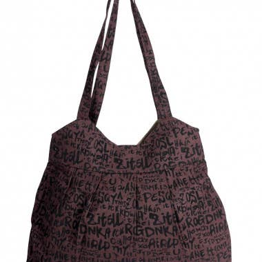 Chocolate Medium Cotton Bag for wholesale on Faire0