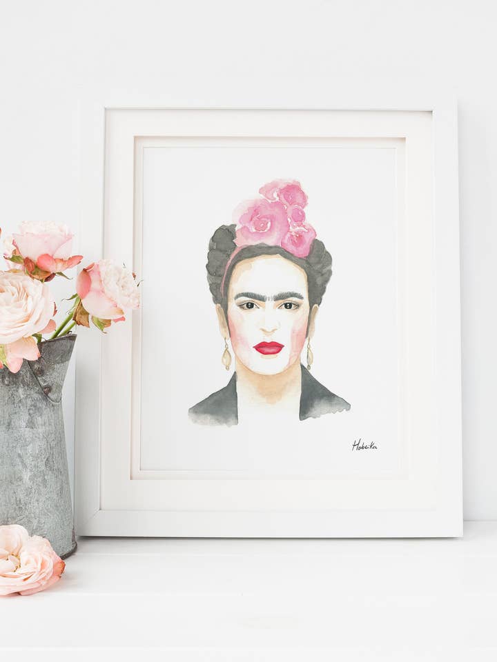 Frida, Art Print for wholesale by Hobeika Art