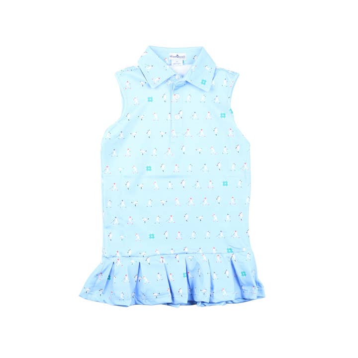 BlueQuail Clothing Co. - Wholesale Dress - Kids - Batter Up Polo Sleeveless Dress