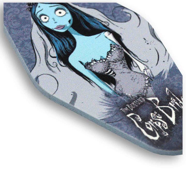 Open Road Brands, LLC - Wholesale Keychain - Unisex - Tim Burton's Corpse Bride Emily Motel Keychain