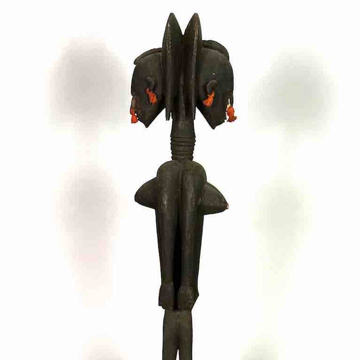 Bamana Back to Back Women Janus Statue - Mali for wholesale by The Niger Bend