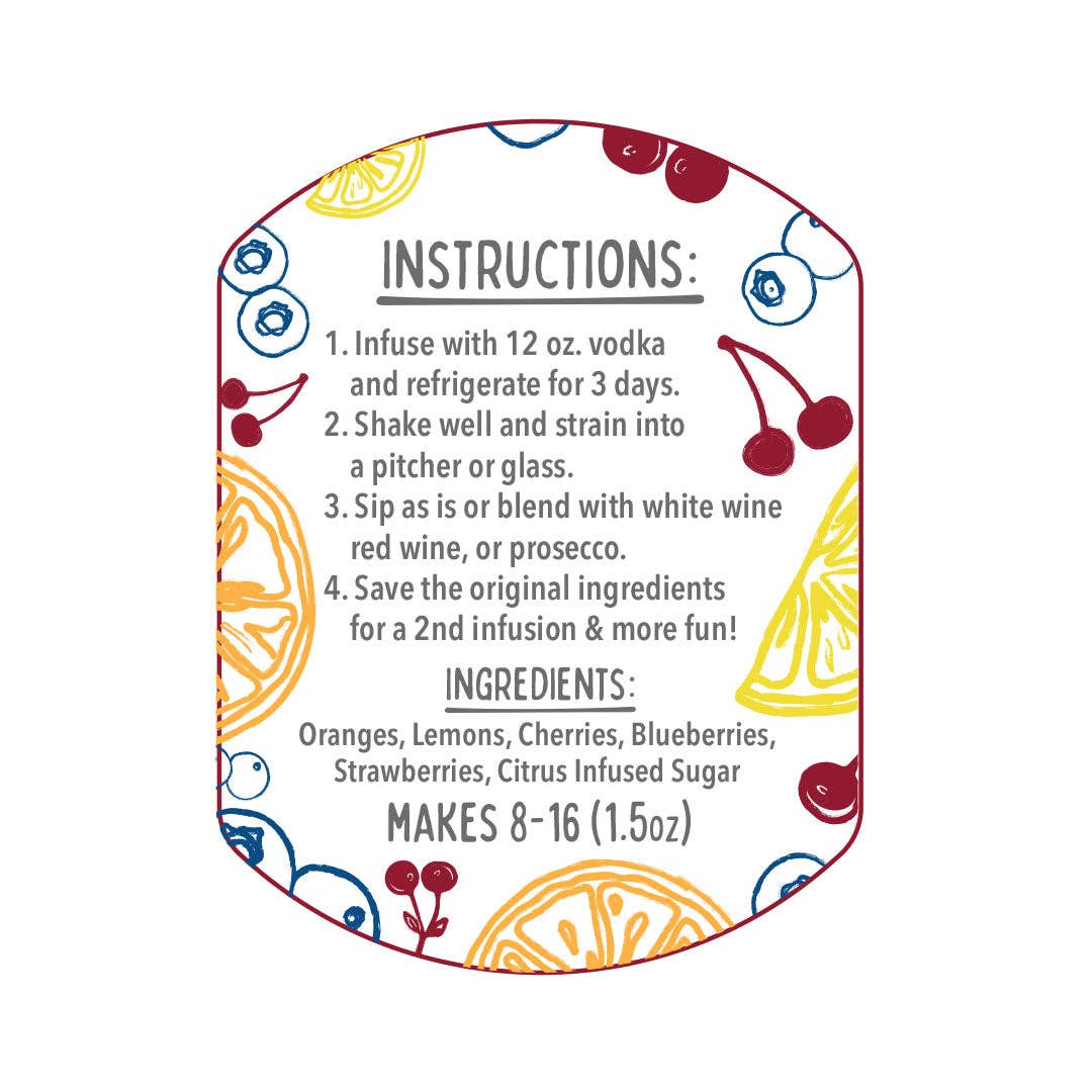 McKinnon's Dry Craft Cocktails - Wholesale Cocktail Mix/Syrup - Sangria3