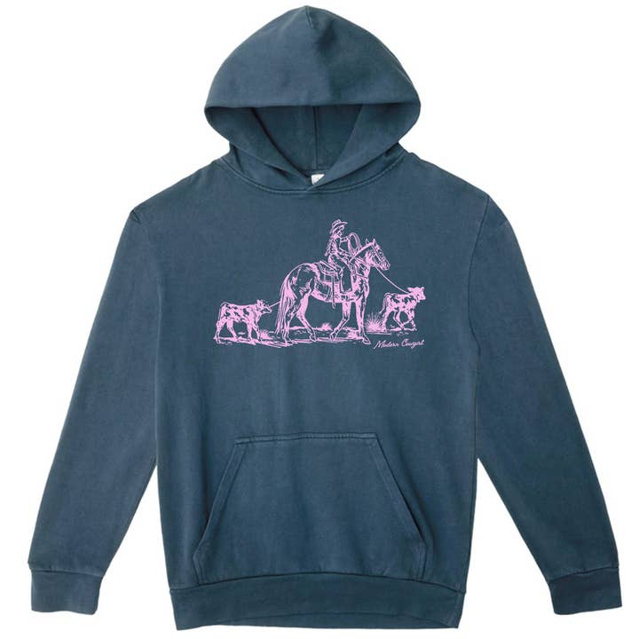 Raise 'Em Right Sweatshirt for wholesale by Modern Cowgirl