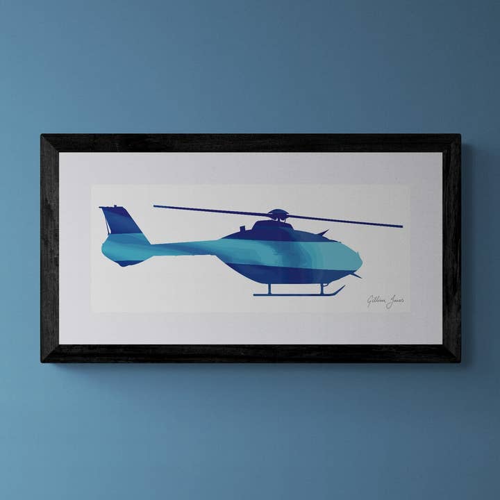 Juno H135 Army Air Corps Print for wholesale by Gillian Jones Designs