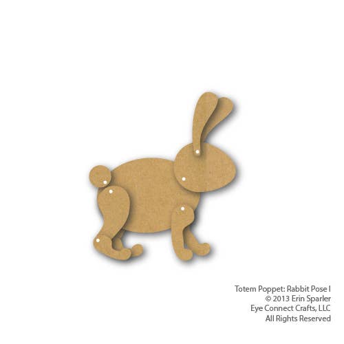 Totem Kanin för wholesale av EyeConnect Crafts